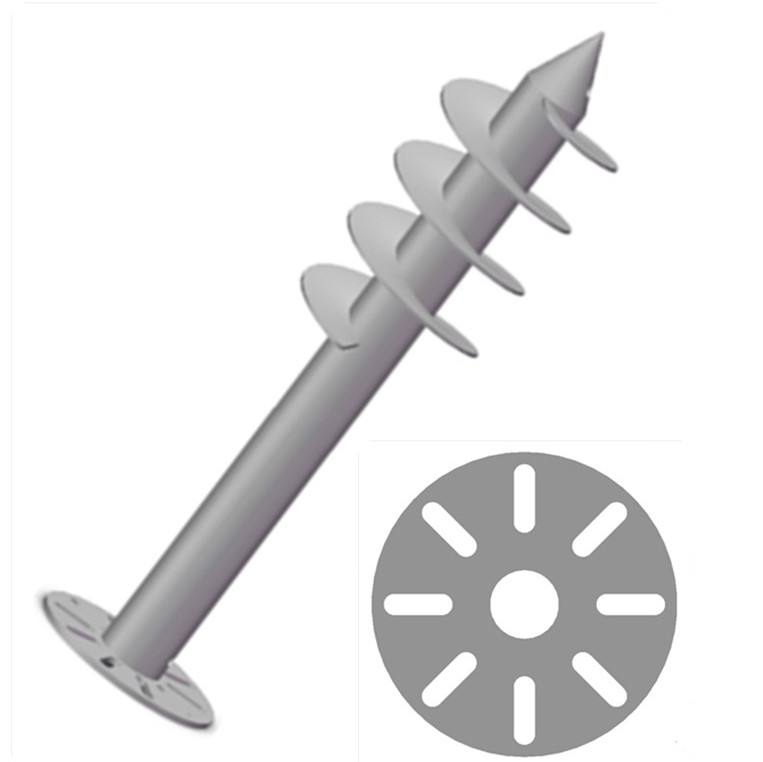 četri asmeņi zemes skrūve.jpg Ground Screw Anchor Suppliers From China