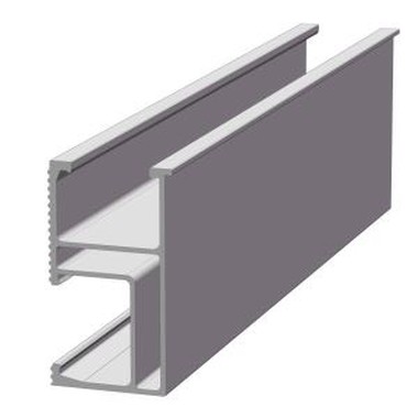 Dzelzceļš saules jumta stiprinājumam saules paneļu rakešu sistēmās