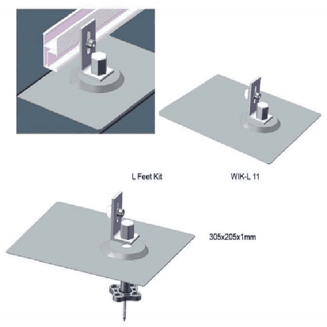 Gancho Piscando À Prova D'água Para Energia Solar Fotovoltaica