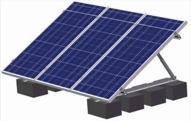 Fiksētā stiprinājuma uz plakanu jumtu stiprinājumu komplekts