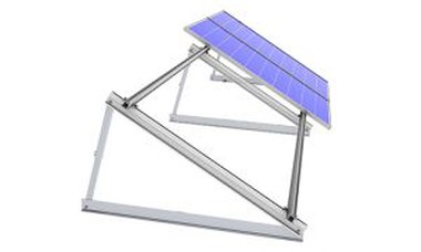 Triju kronšteinu jumta paneļu montāža ar alumīnija sakausējumu