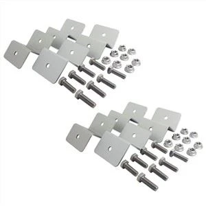 RV Solar Mounting Pēdas, Flush Mount Kits