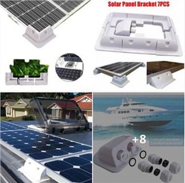 Saules paneļa automašīnas jumta bagāžnieka stiprinājums