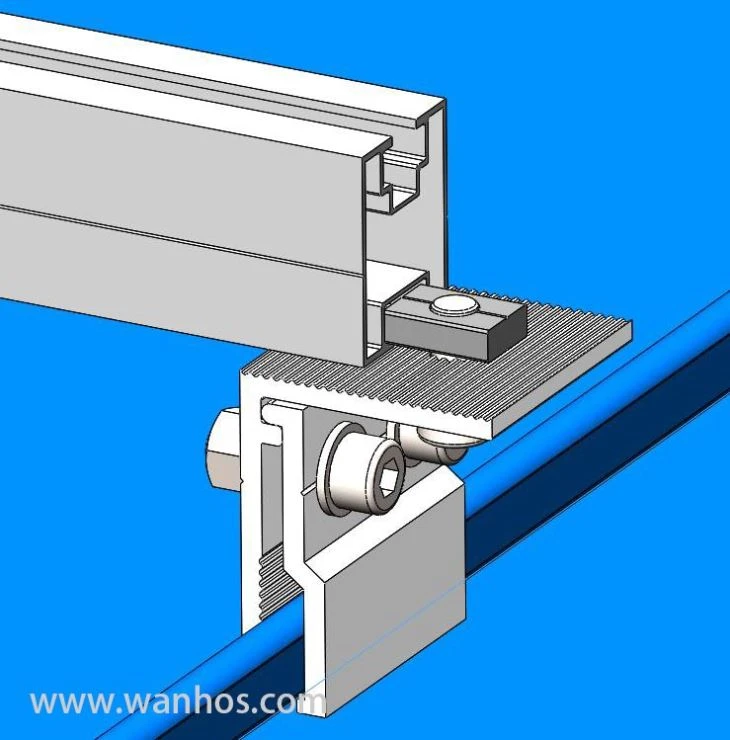 Solar Mounting Brackets For Pitched Tin Roof Easy Install