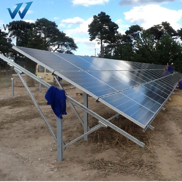 Solar Panel Mounting Pile Steel Support