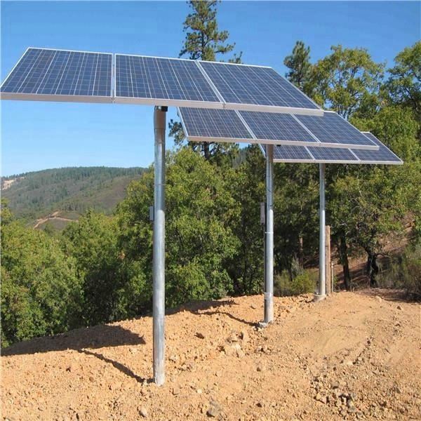 Solar Pole Mounting Structures