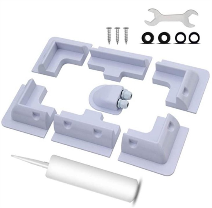 Caravan Solar Panel Mounting Kit