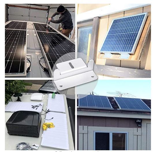 Durable Aluminum Z Bracket Application