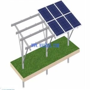 Pāļu saules enerģijas sistēma